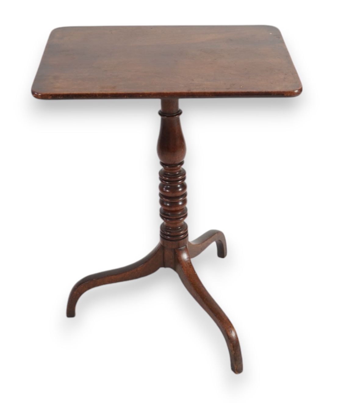 A Regency mahogany tilt top occasional table